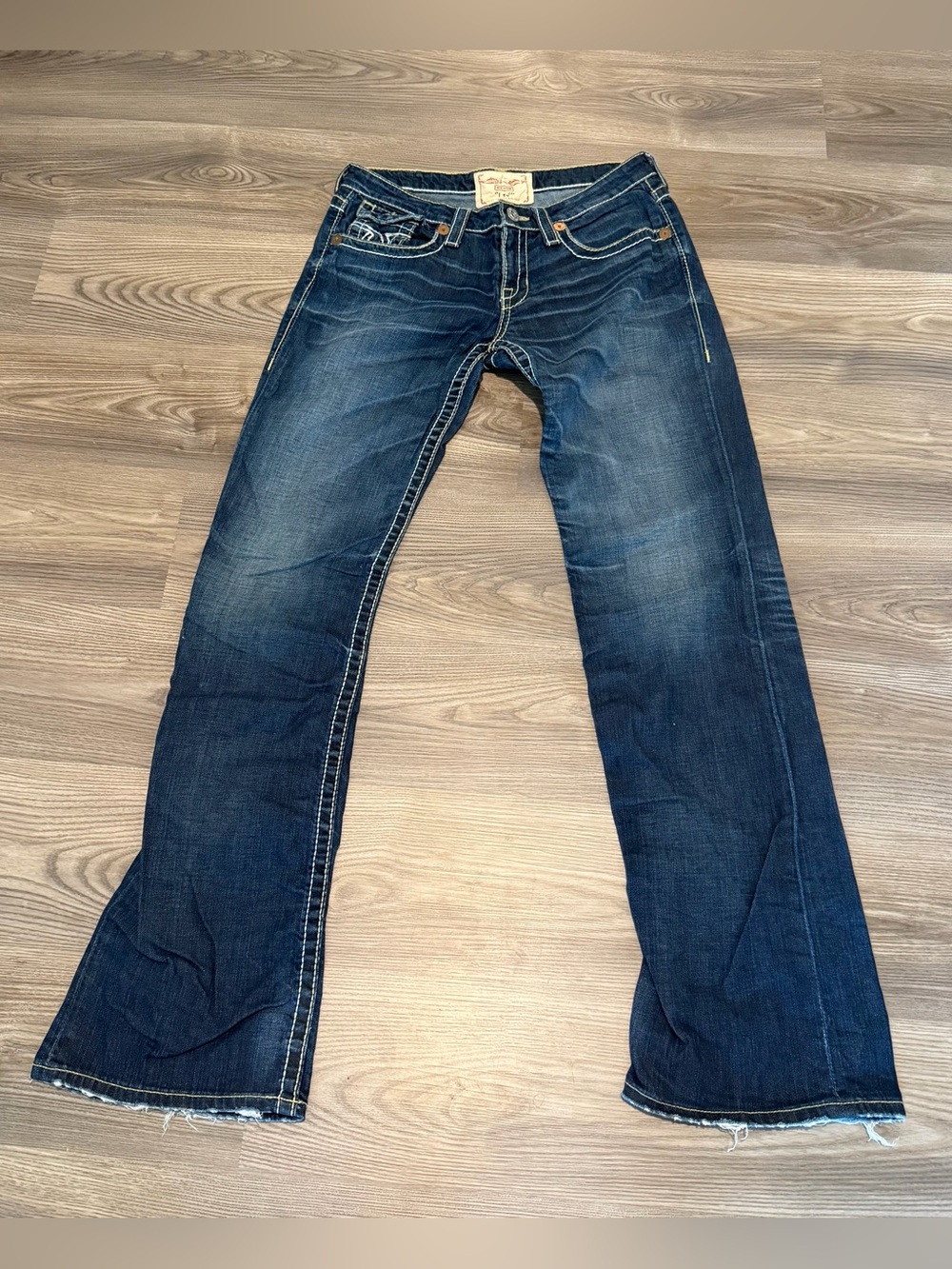 Big Star Women’s Boot Cut Jeans - Dark Blue Denim